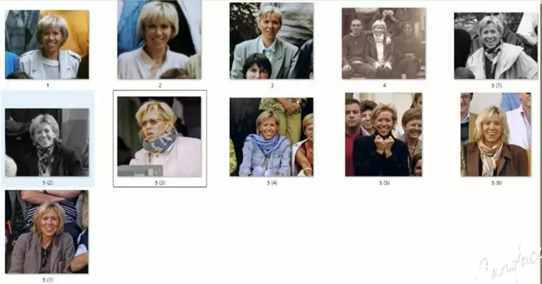 Brigitte Macron în perioada în care a început să predea