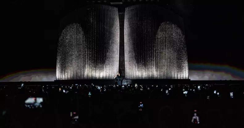 Celine Dion Performs At Paris La Defense Arena