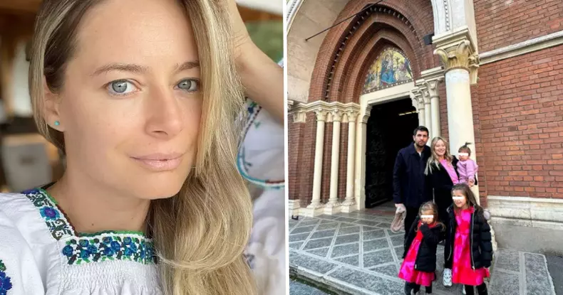 Laura Cosoi si familia