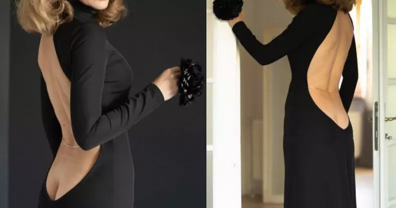 Carmen Brumă a apărut într-o rochie super decoltată în partea din spate, la Gala Unica 2019