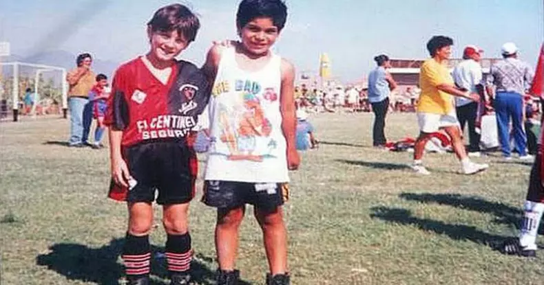 messi la inceputurile sale