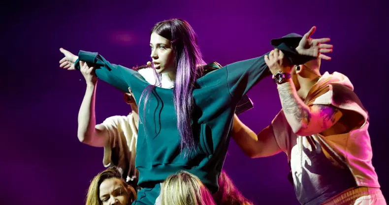 Primele imagini cu Roxen pe scena Eurovision 2021