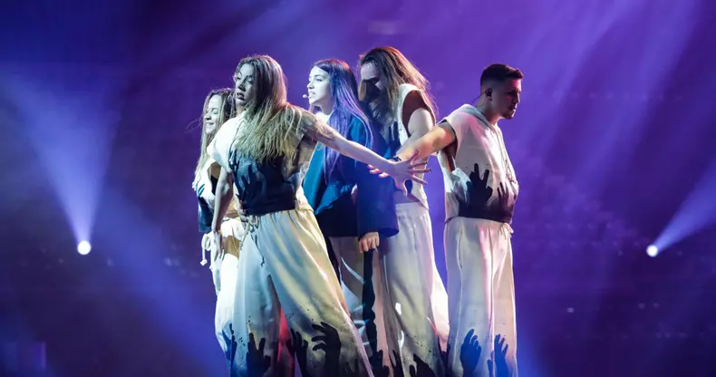 Primele imagini cu Roxen pe scena Eurovision 2021