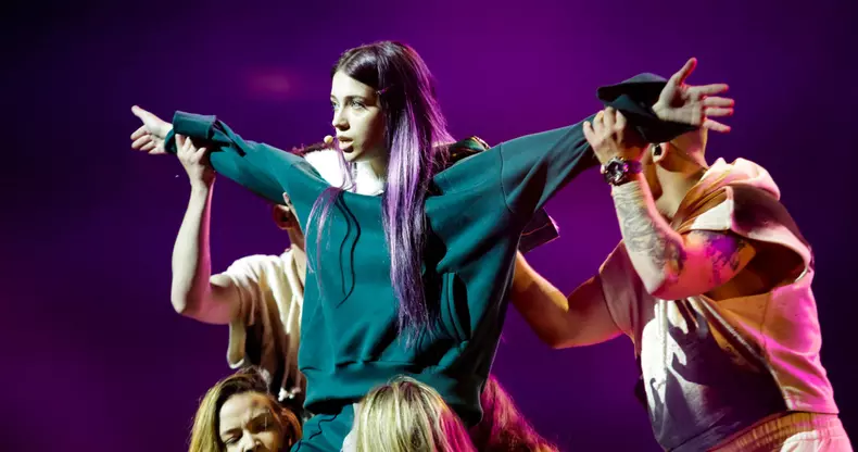 Primele imagini cu Roxen pe scena Eurovision 2021