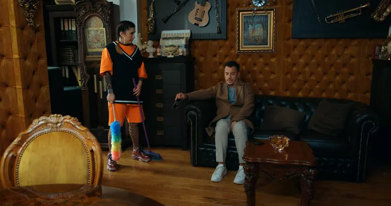 Adda și Dan Bursuc, actori în „Bravo, tata!” (6)