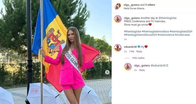 olga miss globe