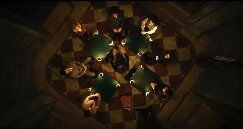 Oscar winner Michelle Yeoh and Yellowstone star Kelly Reilly led an all-star cast in first look trailer for A Haunting In Venice