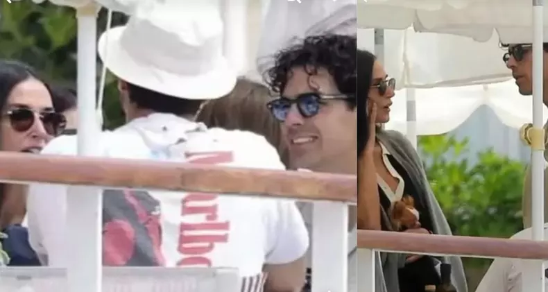 Joe Jonas şi Demi Moore
