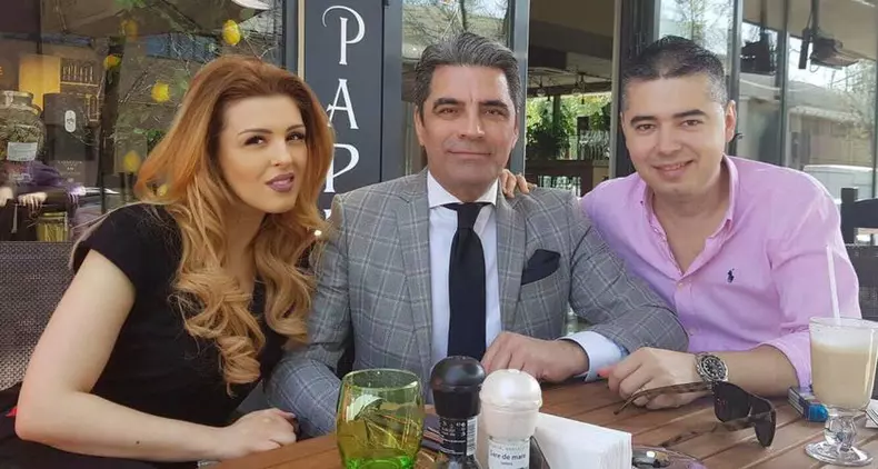 Marcel Toader a fost naşul Dianei Bişinicu