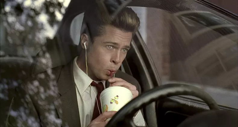 "Burn After Reading"Brad Pitt© 2008 Focus Features** J.C.C.