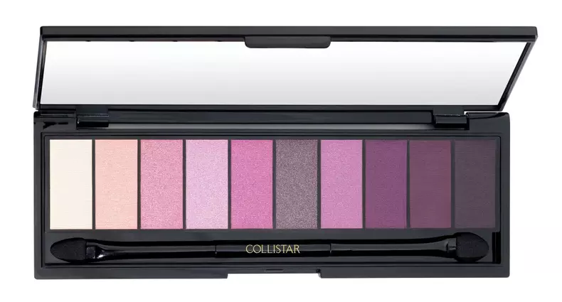 Paletă de farduri, Collistar, Eye Shadow Palette Perfect Adherence Glamour, 194 lei
