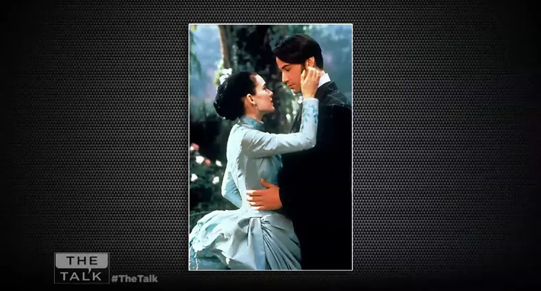 Keanu Reeves reveals on The Talk that Winona Ryder calls him 'husband' after a real priest 'married' them in the wedding scene for Dracula film