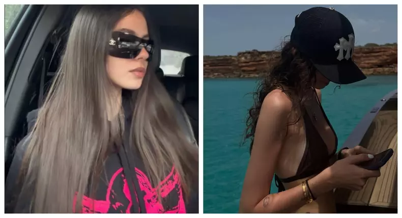 Rebecca Dumitrescu la plaja