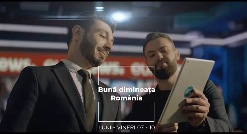 matinalul „Bună dimineața, România!”, la Euronews România