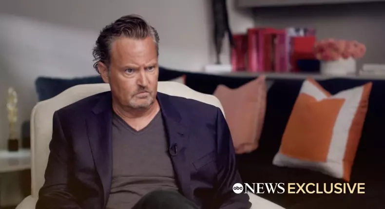 Matthew Perry reveals Friends co-star Jennifer Aniston confronted him about his drinking, in trailer for new Diane Sawyer ABC interview
