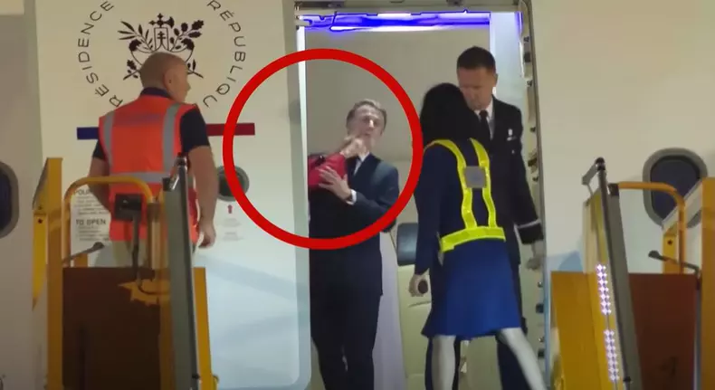 Brigitte Macron l-ar fi pălmuit pe Emmanuel Macron  (3)