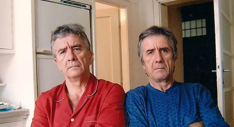 Cornel Constantiniu si fratele sau