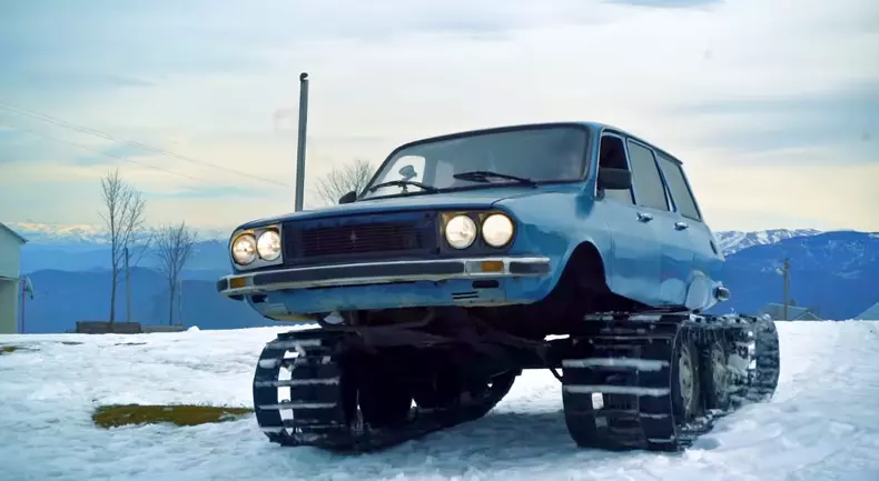 Tuning dus la extrem: Așa ar arăta un tanc marca Dacia