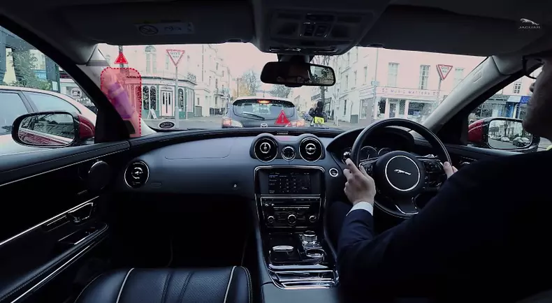 jaguar 360 virtual urban windscreen