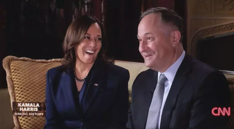'Kamala Harris Making History' on CNN