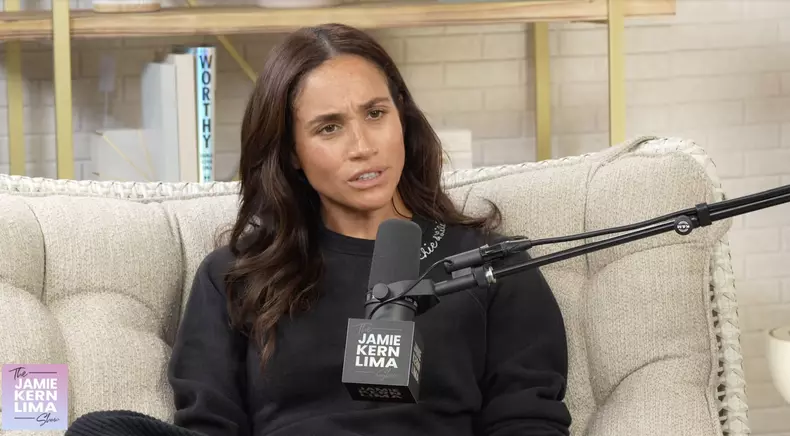 Meghan kids talk brings tears to her eyes