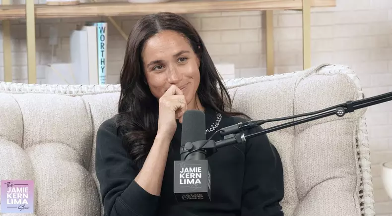 Meghan Markle est apparue dans sa toute première interview podcast