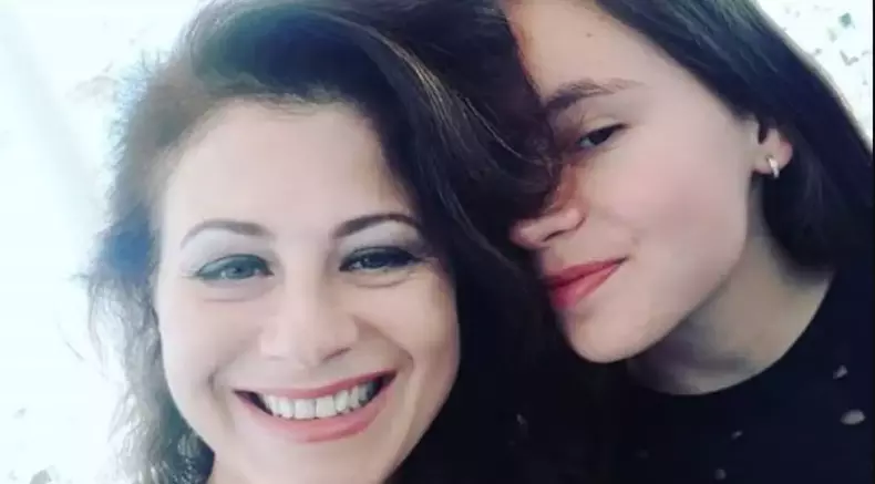 Corina Danila si fiica ei