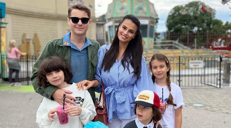anca serea si familia