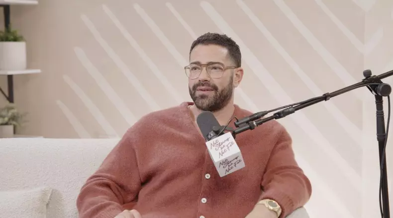 Jesse Metcalfe opens up about being fired from Desperate Housewives after just one season, as he appears on Not Skinny But Not Fat podcast