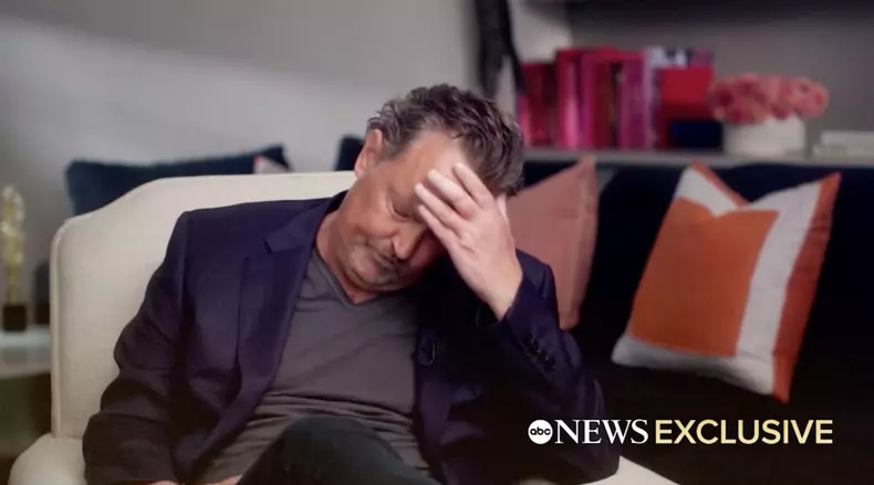 Friends star Matthew Perry tells how a bottle of wine aged 14 put him on the path to addiction