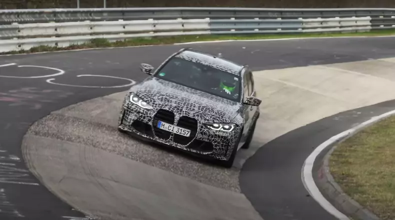 BMW M3 Touring Nurburgring