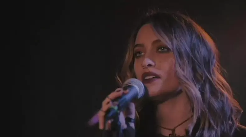 Paris Jackson makes her TV singing debut on Jimmy Kimmel Live! performing her latest indie single Let Down
