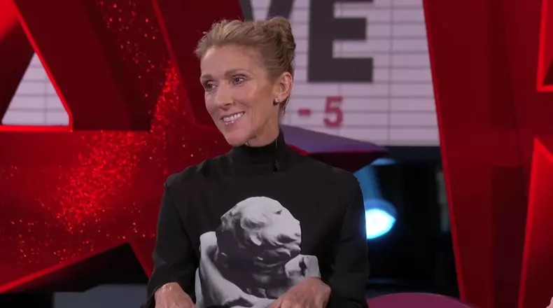 Celine Dion discusses new world tour as she appears on Jimmy Kimmel Live!
