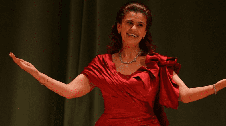 felicia filip pe scena