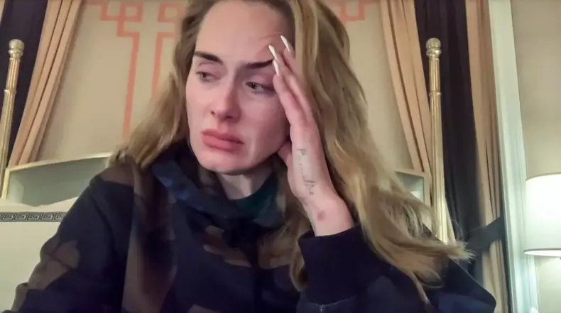 Adele on social media