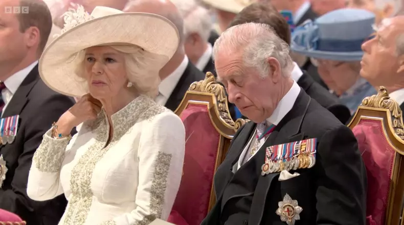 Queen Elizabeth platinum jubilee thanks giving service