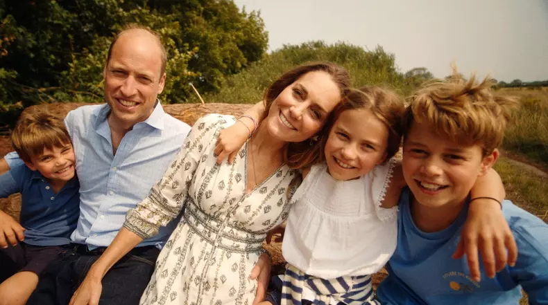 kate middleton cu familia