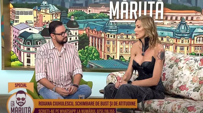 Roxana Ciuhulescu, operație de mărire a bustului  (2)