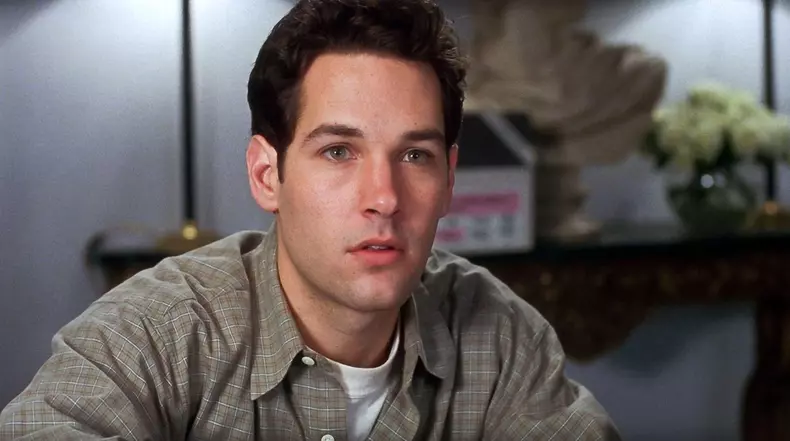 USA. Paul Rudd  in a scene from ©Paramount Pictures  film : Clueless (1995). Plot: Shallow, rich and socially successful Cher is at the top of her Beverly Hills high school's pecking scale. Seeing herself as a matchmaker, Cher first coaxes two teachers i