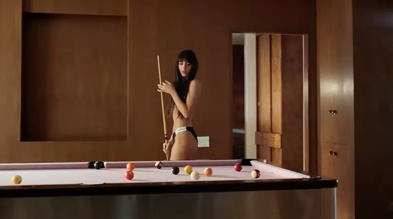 Dakota Johnson ad for Calvin Klein