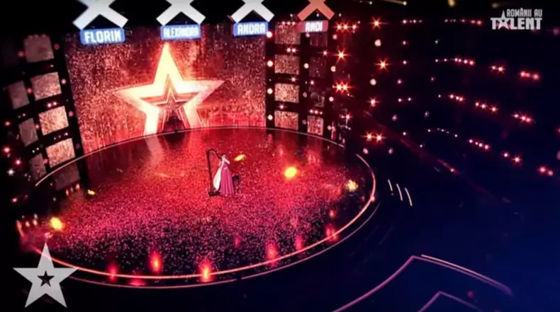 Daria Batschi de la Românii au talent