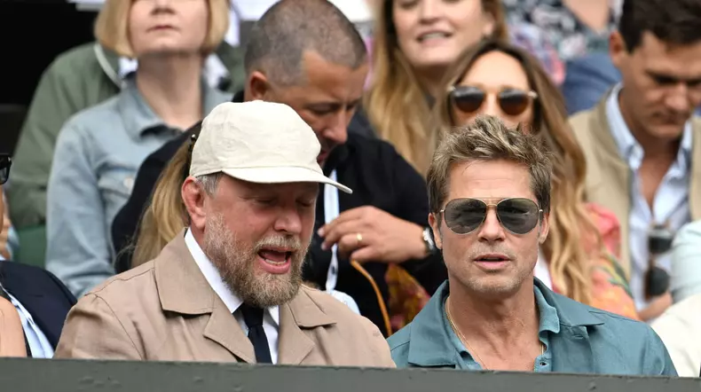 Brad Pitt, apariție uimitoare la Wimbledon 2023