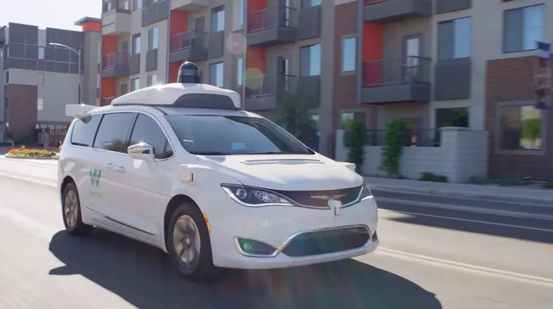 Waymo Chrysler Pacifica