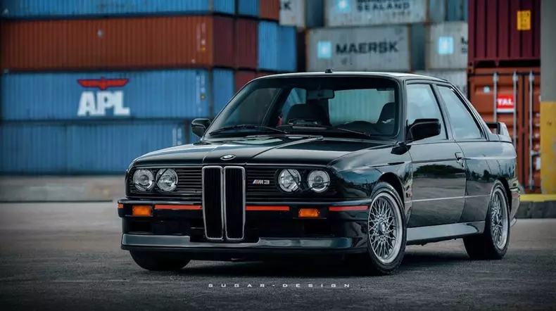 BMW E30 M3 grila verticala
