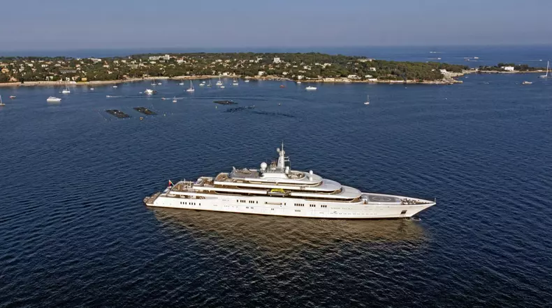 EXCLUSIVE: Roman Abramovich, well know as a Russian closest oligarch of president Vladimir Putin. Images show his various yachts and planes worth in excess of a billion dollars