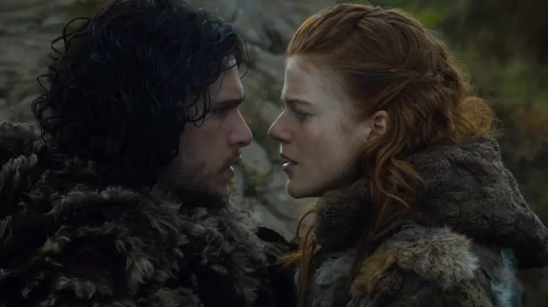 Rose Leslie și Kit Harington
