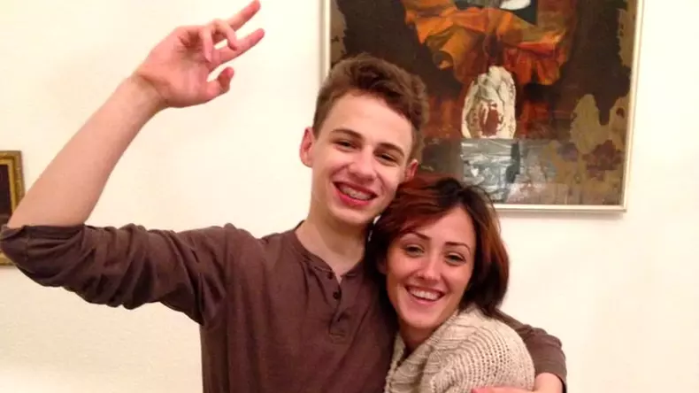 Nepotul si fiica lui Horia Moculescu