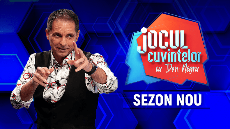 sezon nou Jocul cuvintelor cu Dan Negru