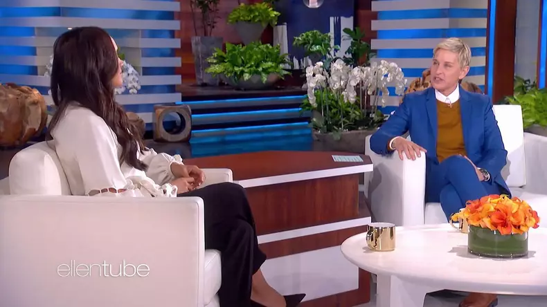 Meghan Markle on the Ellen DeGeneres show