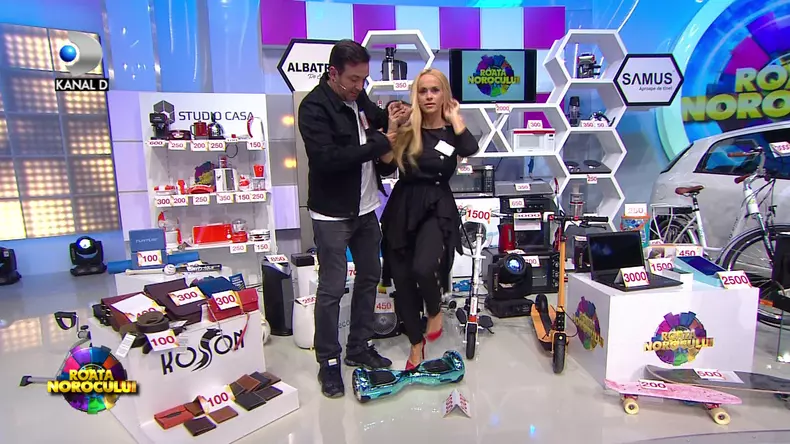 Anda Adam si Buzdugan - Roata Norocului - prima editie sezon nou